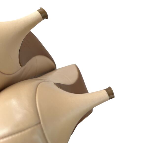 COLE HAAN Grand OS Quincy Kitten Heel Pump in Nude Women's 11B Narrow - Picture 9 of 11